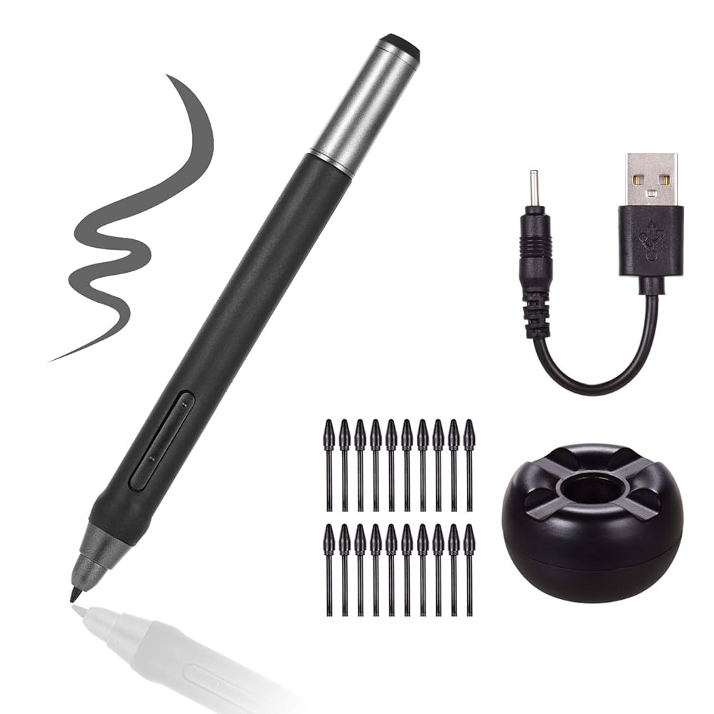 Amazon.co.jp: デジタルペン,Benkeg 充電式ペンデジタルペン8192